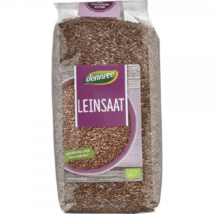 Seminte de in bio 500g Dennree