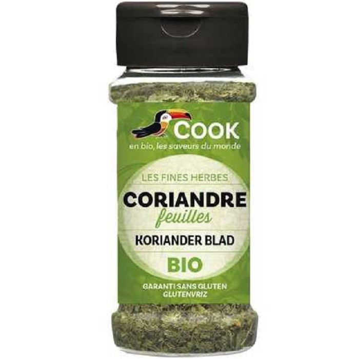 Coriandru frunze bio, fara gluten 15g Cook