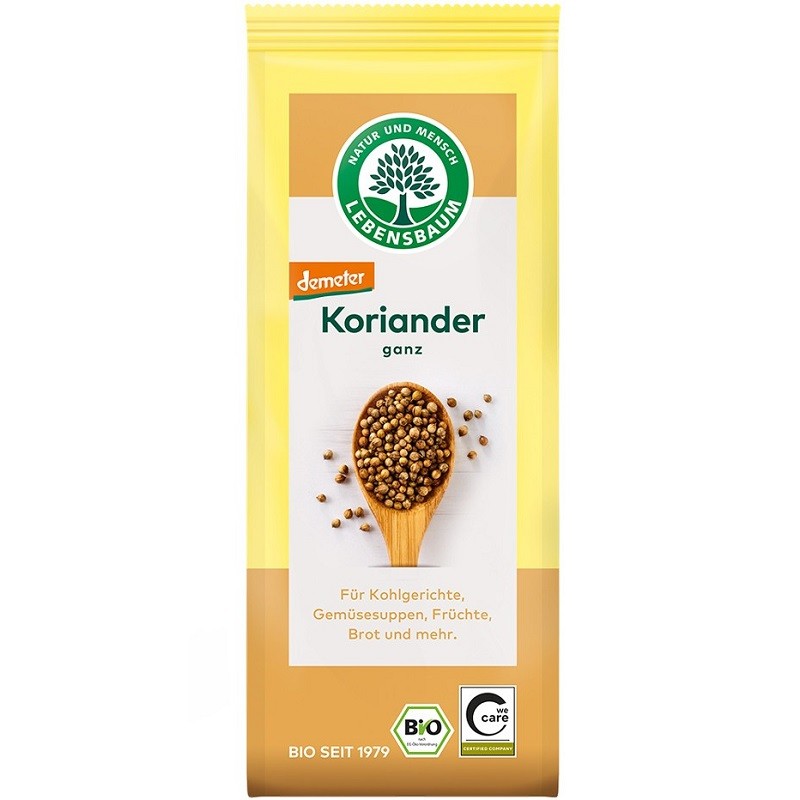 Coriandru seminte Demeter bio 30g Lebensbaum