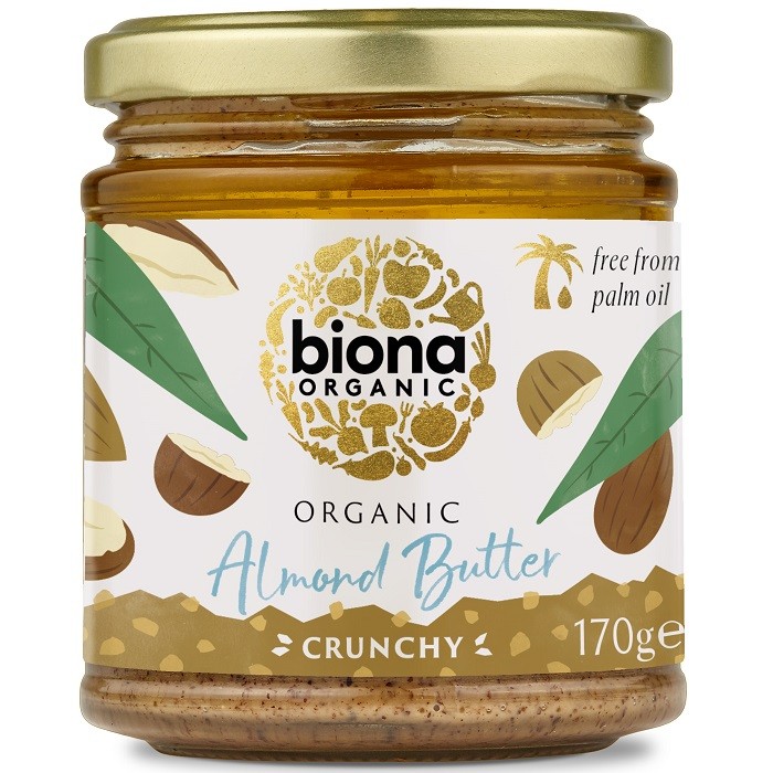 Crema de migdale crunchy bio 170g Biona