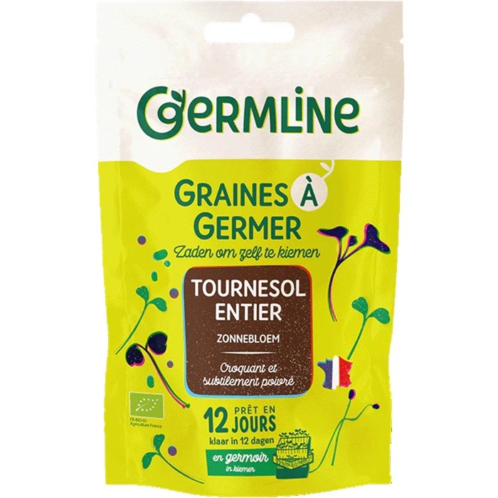 Floarea soarelui bio seminte pentru germinat 100g Germline
