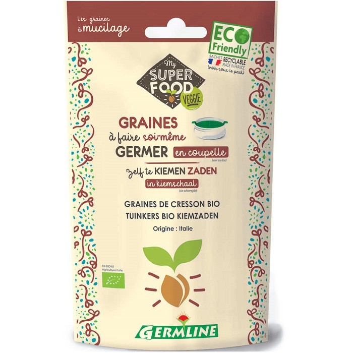 Creson (hrenita) seminte pentru germinat bio 100g Germline