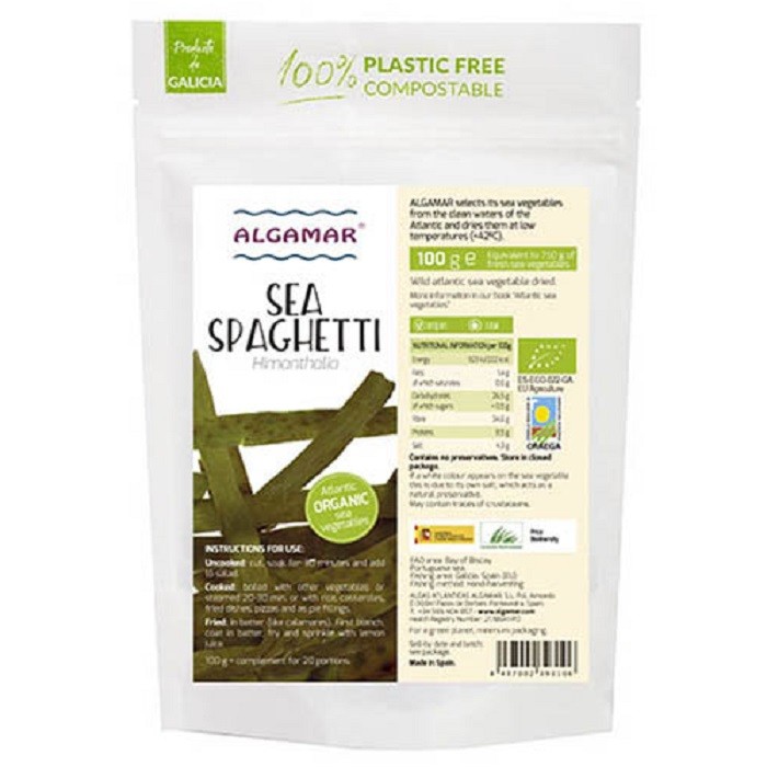 Alge Sea Spaghetti eco 100g Algamar