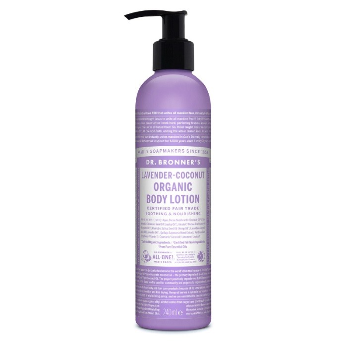Lotiune de corp bio cu lavanda si cocos 237ml Dr Bronner