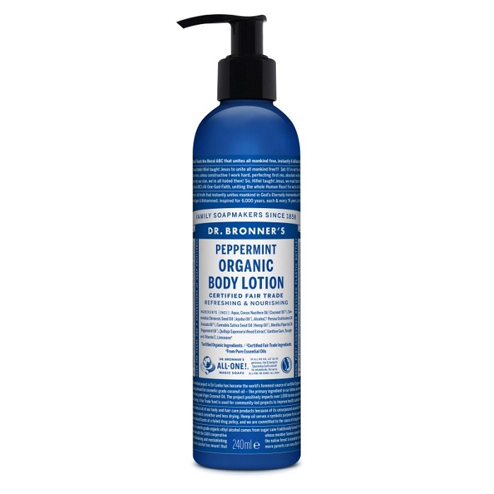 Lotiune de corp bio cu menta 237ml Dr Bronner