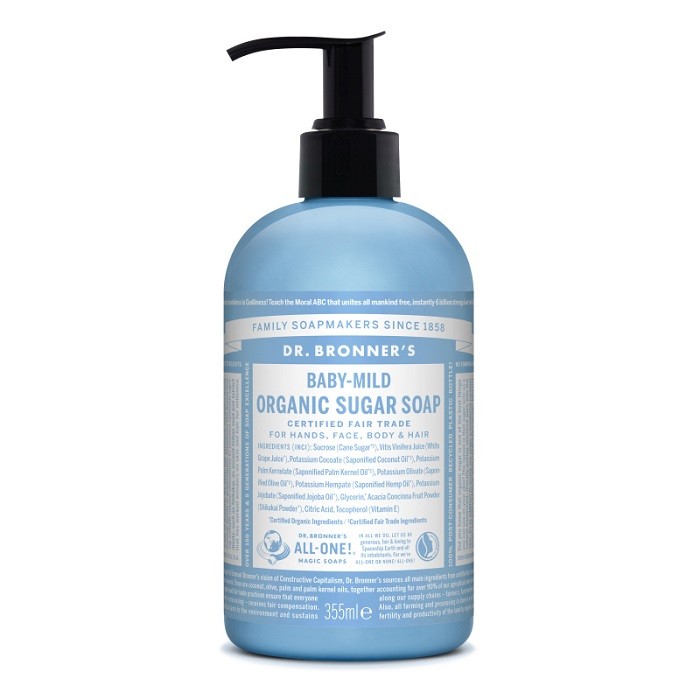 Sapun lichid organic shikakai, fara parfum 355ml Dr Bronner