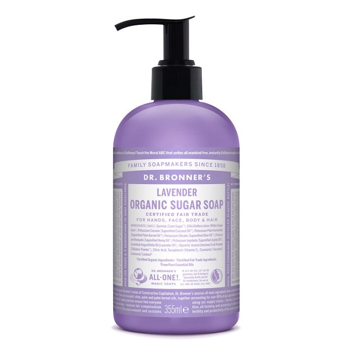 Sapun lichid organic shikakai si lavanda 355ml Dr Bronner