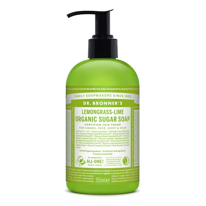 Sapun lichid organic shikakai si lime 355ml Dr Bronner