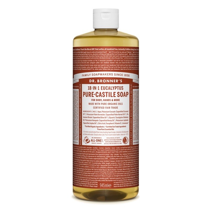 Sapun lichid bio de Castilia cu eucalipt 945ml Dr Bronner
