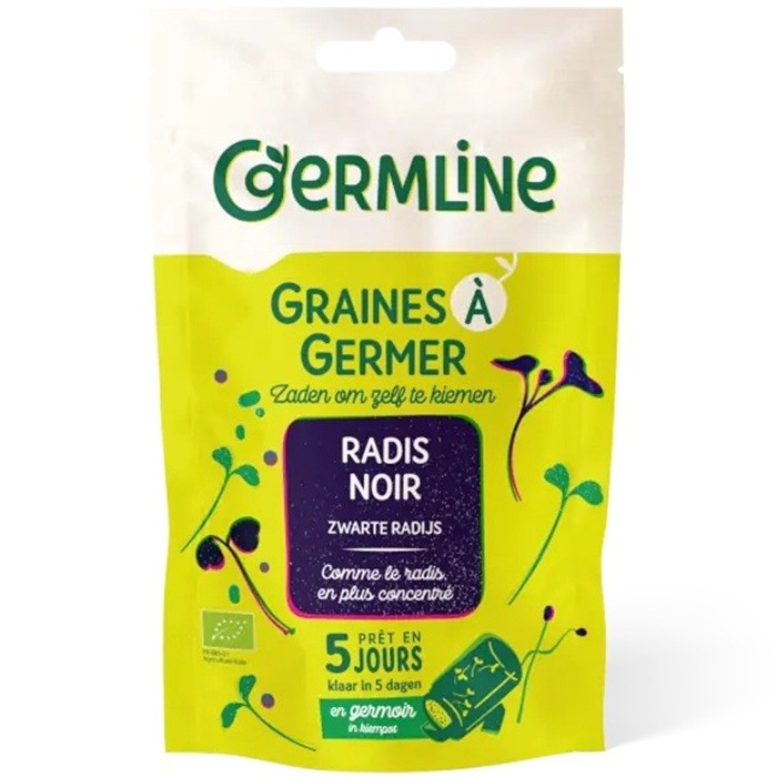 Ridiche neagra bio pentru germinat 150g Germline