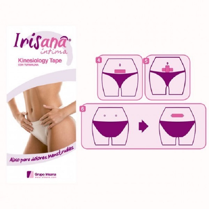 Benzi terapeutice cu turmalina pentru dureri menstruale Iriscup