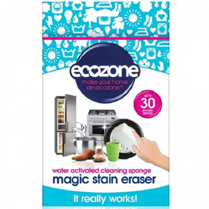 Burete Magic Stain universal pt curatarea suprafetelor, doar cu apa 2 buc Ecozone