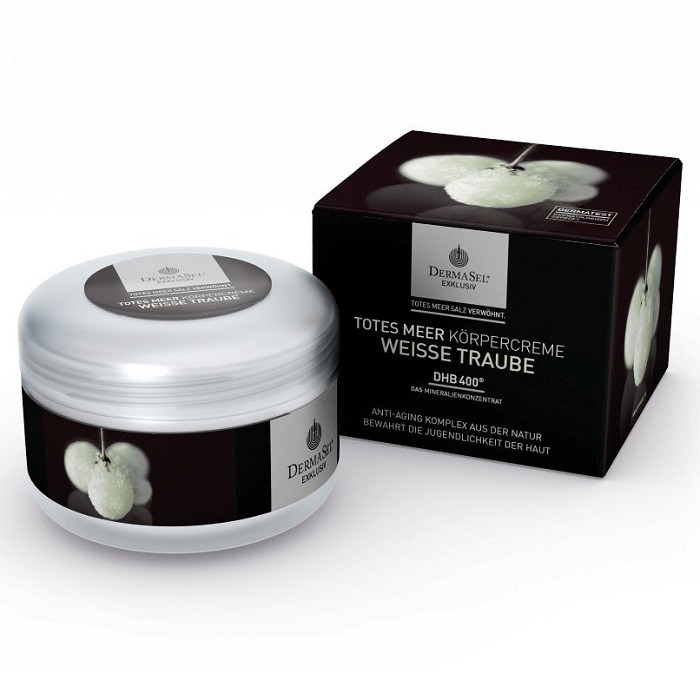 Crema de corp cu struguri albi 250ml Dermasel