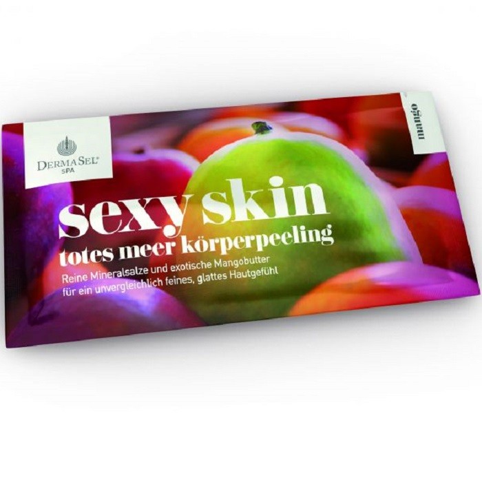 Exfoliant de corp cu unt de mango 38g Dermasel