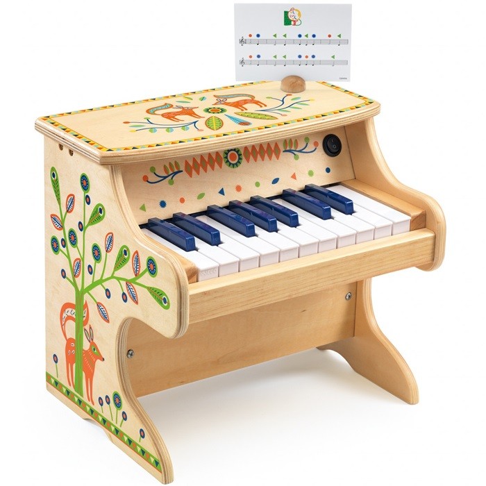 Instrument muzical Pian electronic Djeco, de la 3 ani