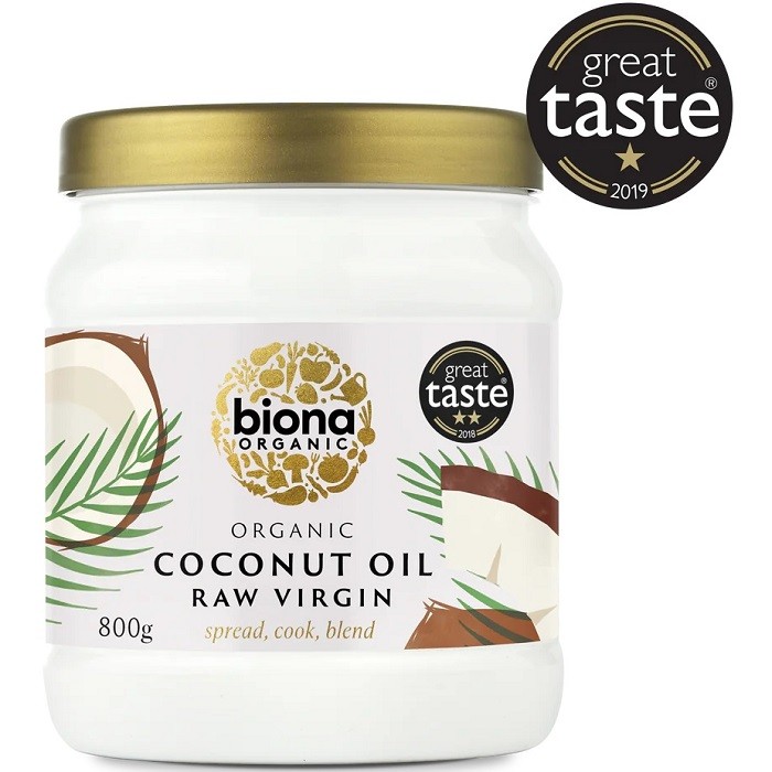 Ulei de cocos bio pentru gatit, dezodorizat 800g Biona