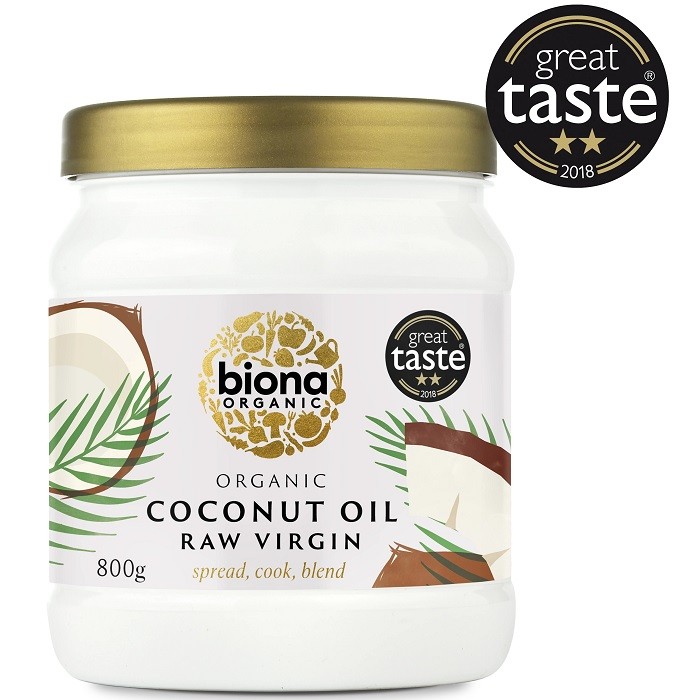 Ulei de cocos virgin bio raw nerafinat, presat la rece 800g Biona