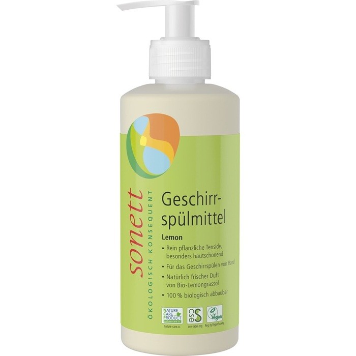 Detergent ecologic pt vase cu lamaie 300 ml Sonett