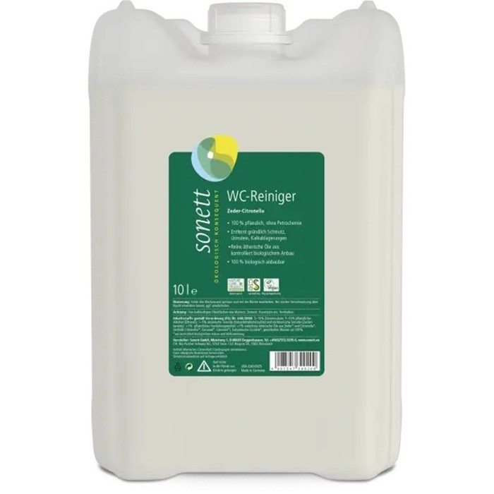 Detergent ecologic pt toaleta cu citronella si cedru 10 L Sonett