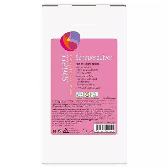 Praf de curatat ecologic 1kg Sonett
