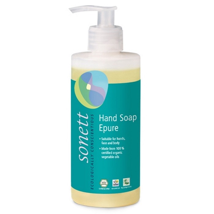 Sapun lichid pt maini si corp 7 esente Epure 300 ml Sonett