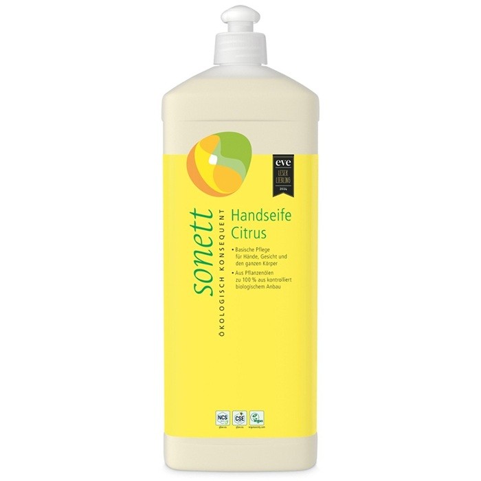 Sapun lichid pt maini si corp cu citrice 1000ml Sonett