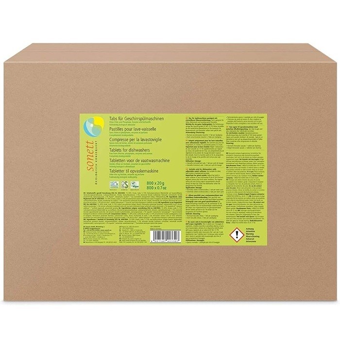 Tablete ecologice pt masina de spalat vase 800buc 16kg Sonett