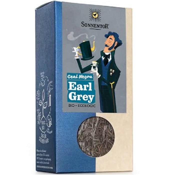 Ceai Negru Earl Grey bio 90g Sonnentor