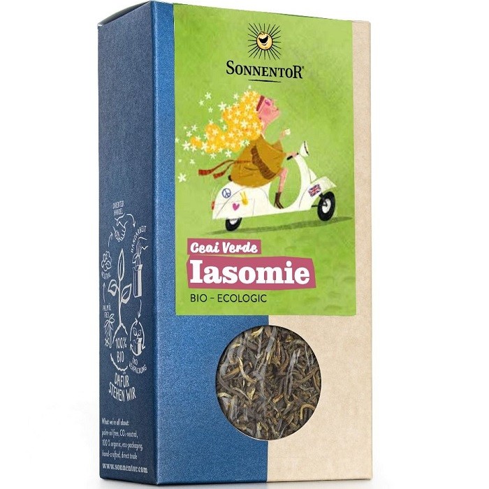 Ceai verde iasomie bio 100g Sonnentor