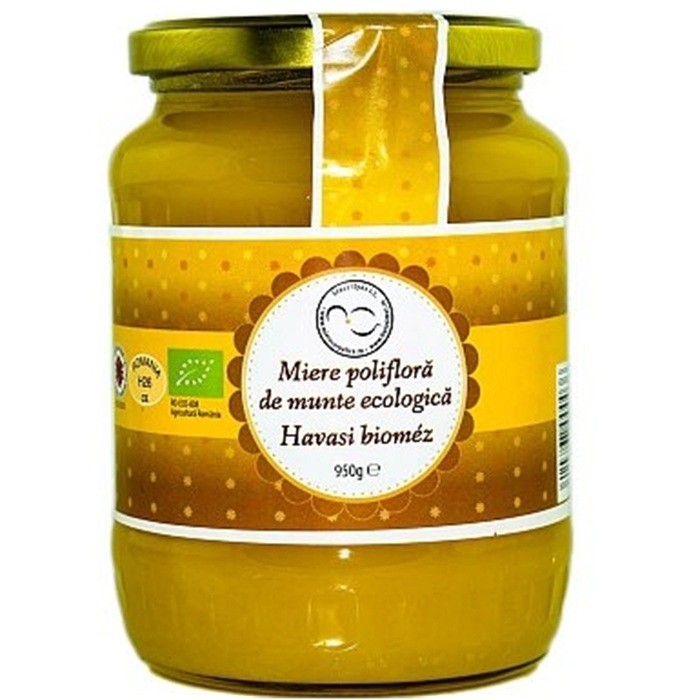 Miere poliflora de munte bio 950g Szasz Ilyes