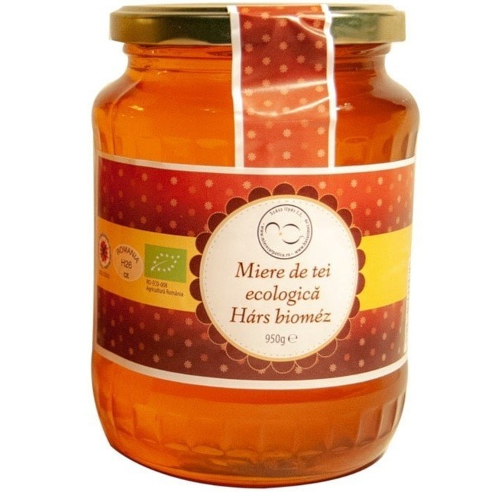 Miere de tei bio 950g Szasz Ilyes