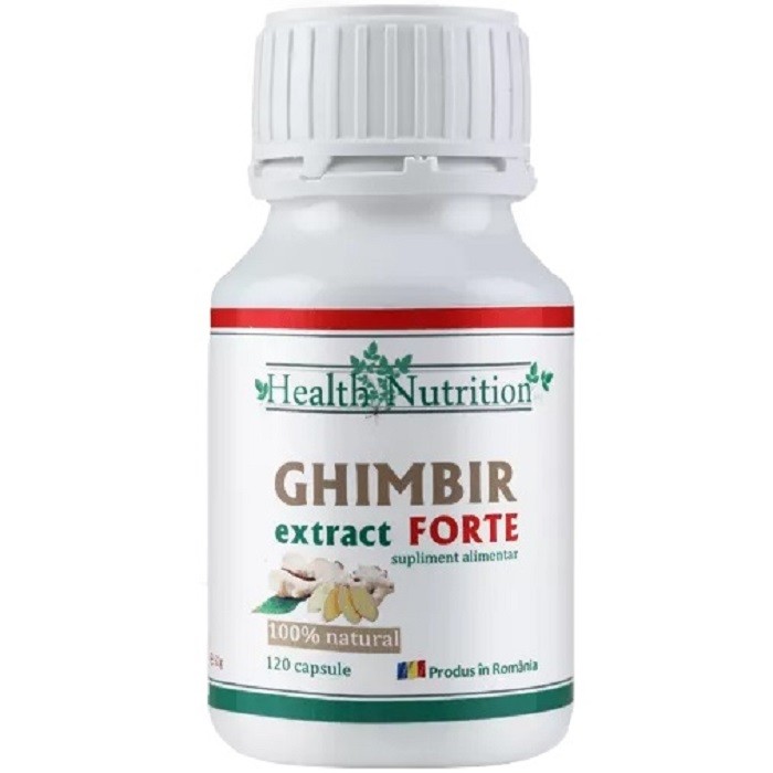 Ghimbir extract forte 120 capsule Health Nutrition