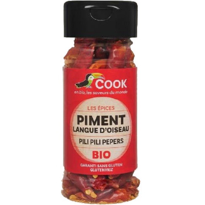 Ardei iute Birdeye bio, fara gluten 20g Cook