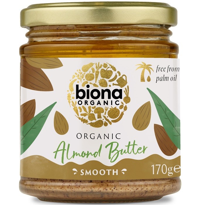 Crema de migdale smooth bio 170g Biona