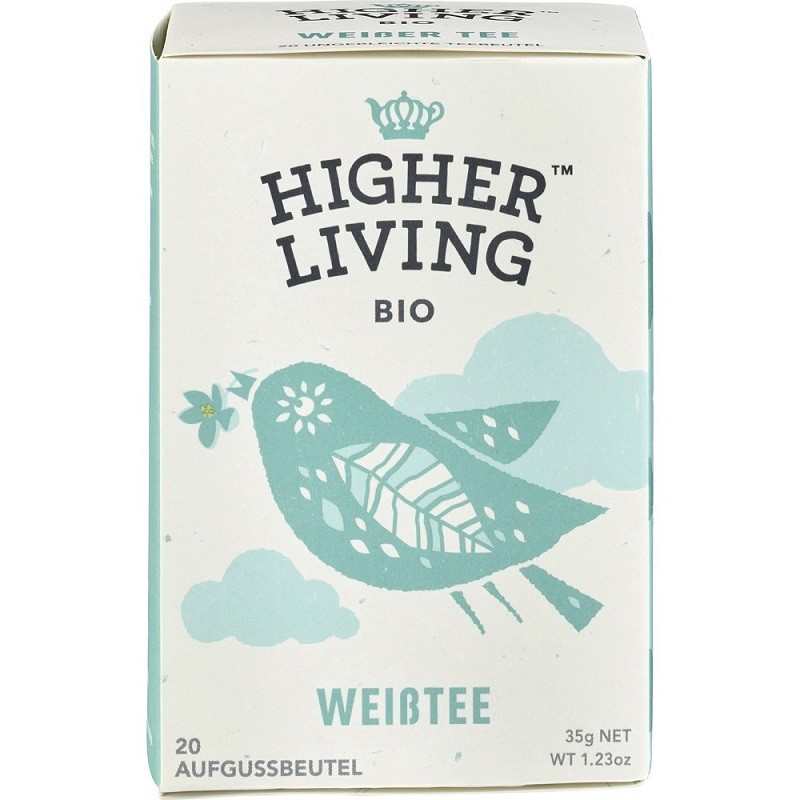 Ceai alb bio 20 plicuri Higher Living