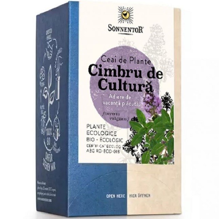 Ceai Cimbru de Cultura bio 18 Plicuri Sonnentor