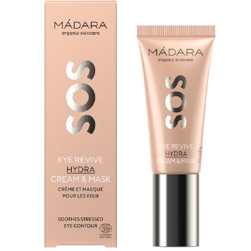 Crema si masca pentru ochi SOS Hydra 20ml Madara Organic