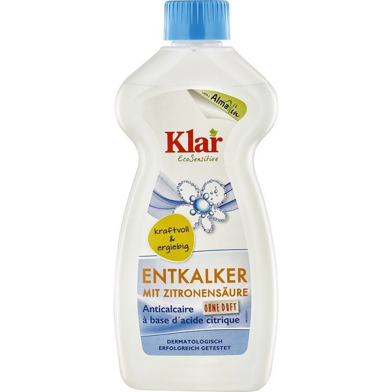 Decalcificator cu acid citric 500g Klar Eco Sensitive