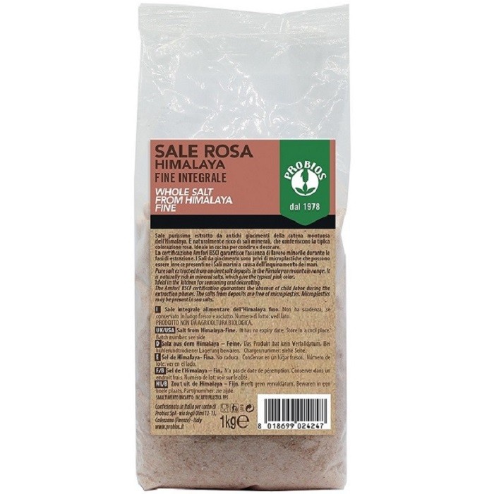 Sare roz de Himalaya fina 1Kg Probios