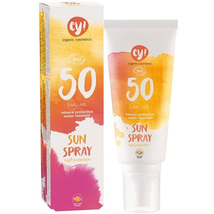 Spray bio de protectie solara FPS 50 Eco Cosmetics 100ml