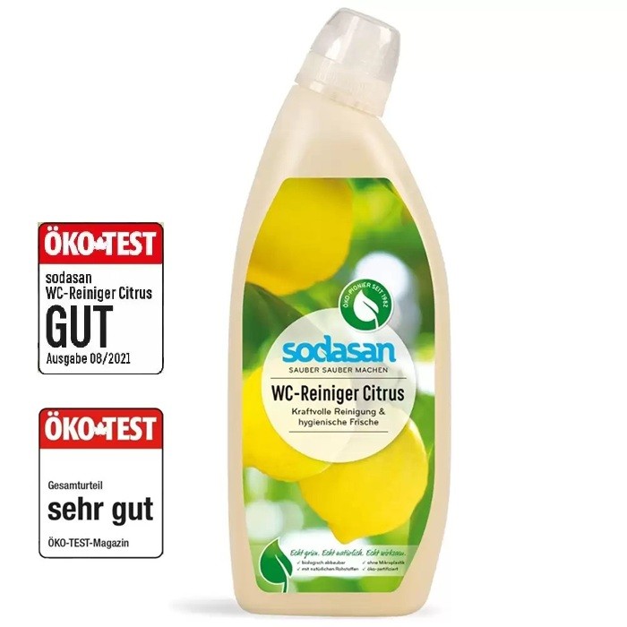 Solutie pentru curatat toaleta cu lamaie 750ml Sodasan