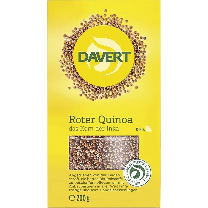 Quinoa rosie bio 200g Davert
