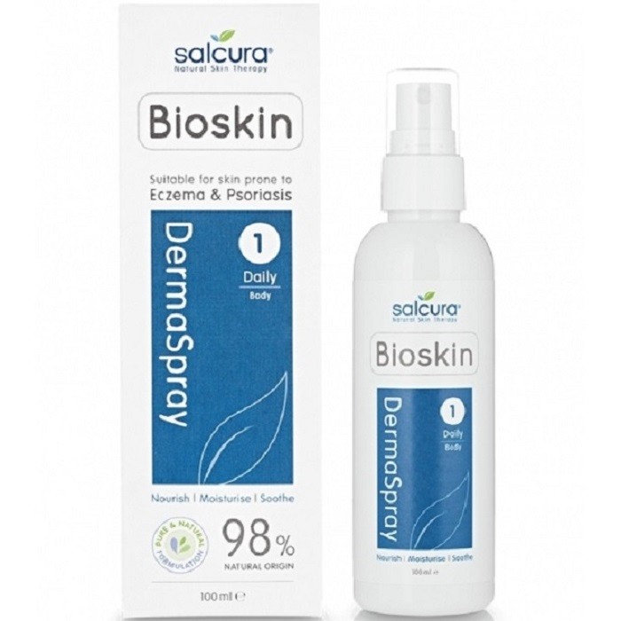 Dermaspray hranitor pt piele cu eczeme, psoriasis 100ml Salcura