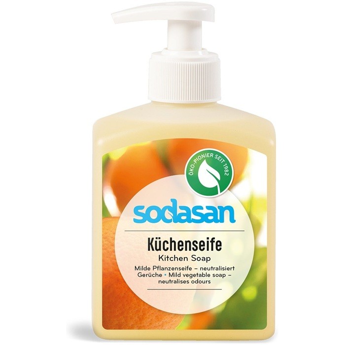 Sapun lichid bio pt bucatarie, degresat pt maini 300ml Sodasan