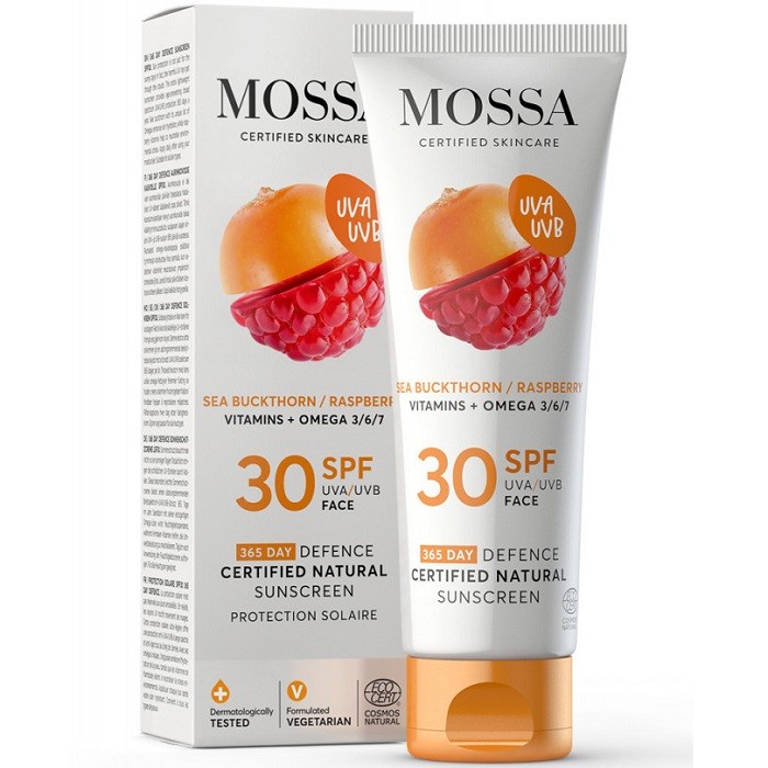 Crema de soare pentru fata SPF30, 365 days 50ml Mossa