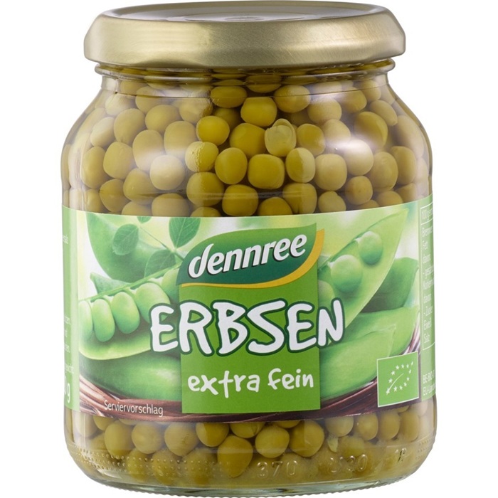 Mazare extrafina bio, la borcan 330g Dennree