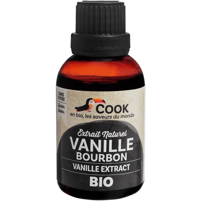 Extract de vanilie de Bourbon bio 40ml Cook