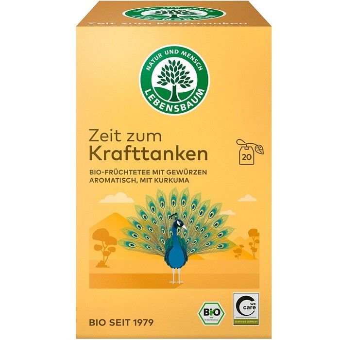 Ceai cu curcuma bio 20 plicuri Lebensbaum
