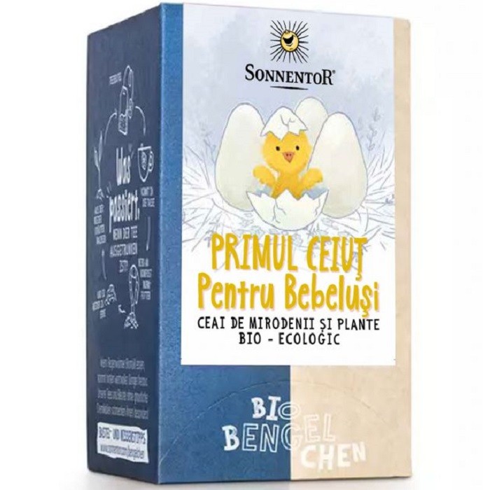 Primul ceiut pentru bebelusi bio 18 plicuri Sonnentor