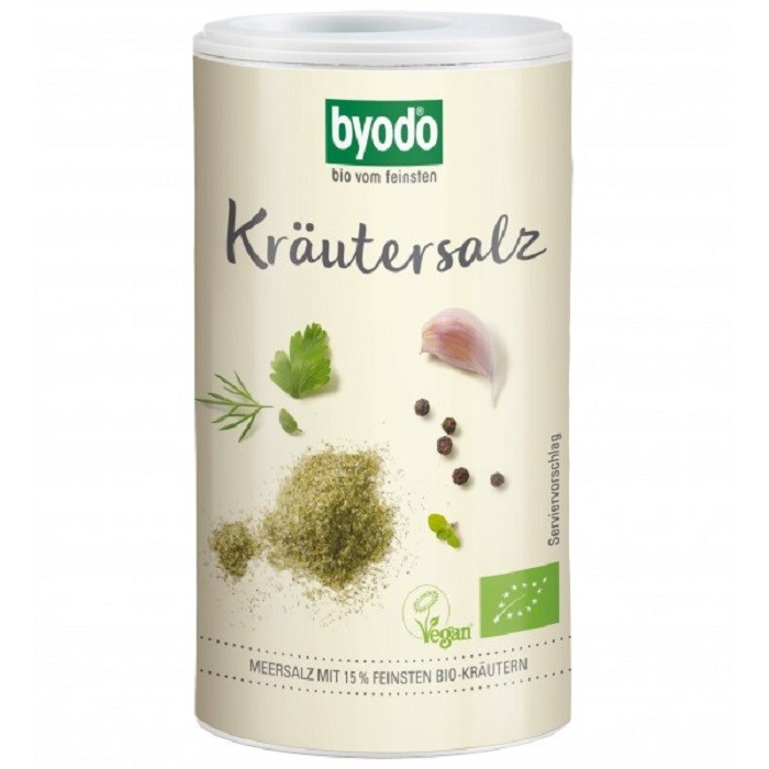 Sare cu plante aromatice bio 125g Byodo